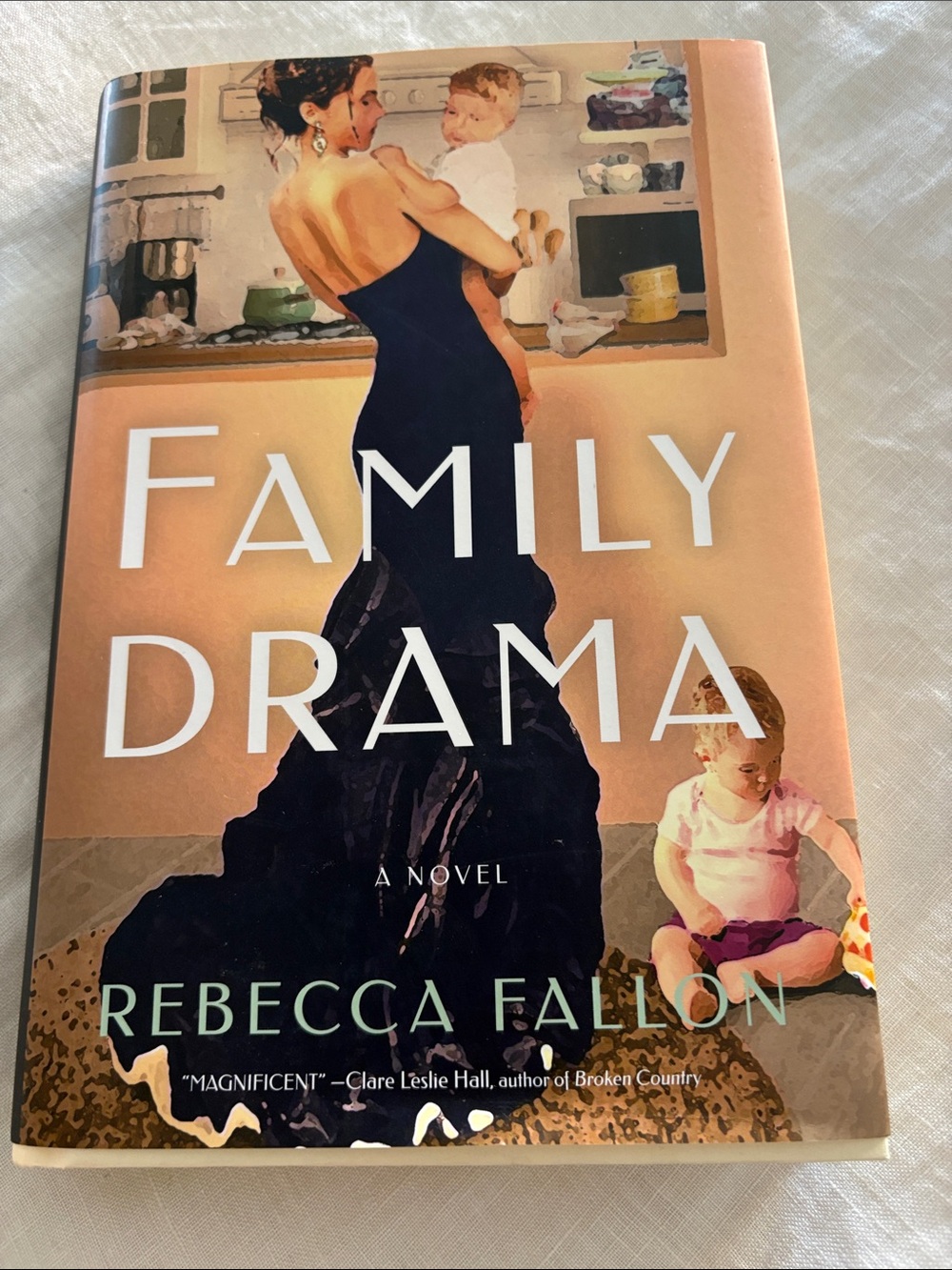 FAMILY DRAMA BY REBECCA FALLON - mint hardcover